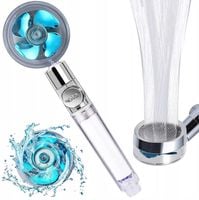 SŁUCHAWKA PRYSZNICOWA Z TURBINA WENTYLATOREM WYSOKOCIŚNIENIOWA EKO FILTR