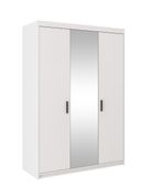 Szafa Elena 130 z lustrem, półki drążek