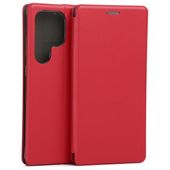 beline etui book magnetic samsung s25    ultra czerwony/red