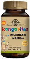 SOLGAR KANGUWITY 60 WITAMINY MINERAŁY OWOCE DZIECI