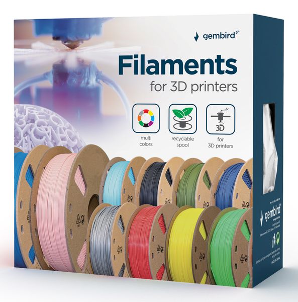 Filament Gembird PLA Red 1kg zdjęcie 7