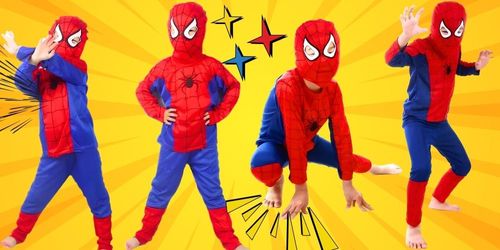 Strój Spidermana dziecięcy - M na Arena.pl