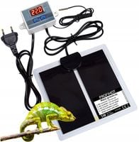 MATA GRZEWCZA GRZEJNA Z TERMOSTATEM TERRARIUM ROŚLIN SADZONEK 14x15cm 5W