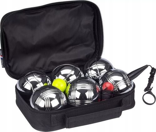 Zestaw Kule Bule Boule gra Petanque pokrowiec GET&GO VI 10el na Arena.pl