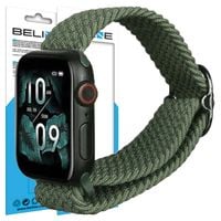 beline pasek apple watch textile38/40/41mm zielony /green