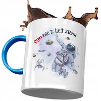 Kubek Błękitny Dla Syna Na Dzień Dziecka Prezent Z Nadrukiem Ze Zdjęciem