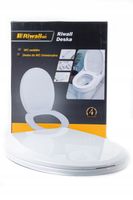 DESKA WC SEDESOWA WOLNOOPADAJĄCA WYPINANA KLOZETOWA UNIWERSALNA RDW-01