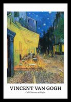 Plakat 20x30cm Design Cafe Terrace, Van Gogh Vintage do Salonu