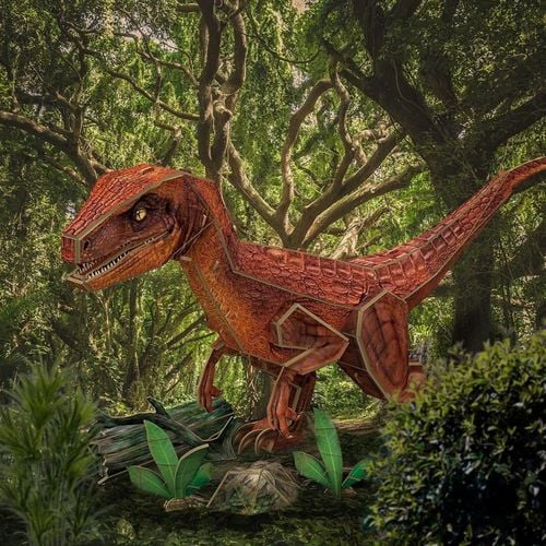 puzzle 3d national geographic welociraptor 0534 na Arena.pl