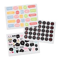 NAKLEJKI SAMOPRZYLEPNE KSIĘGA GOŚCI 06 383 szt