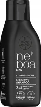 NEBOA MEN STRONG STREAM SZAMPON DO WŁOSÓW DLA MĘŻCZYZN ENERGETYZUJĄCY 3W1 na Arena.pl