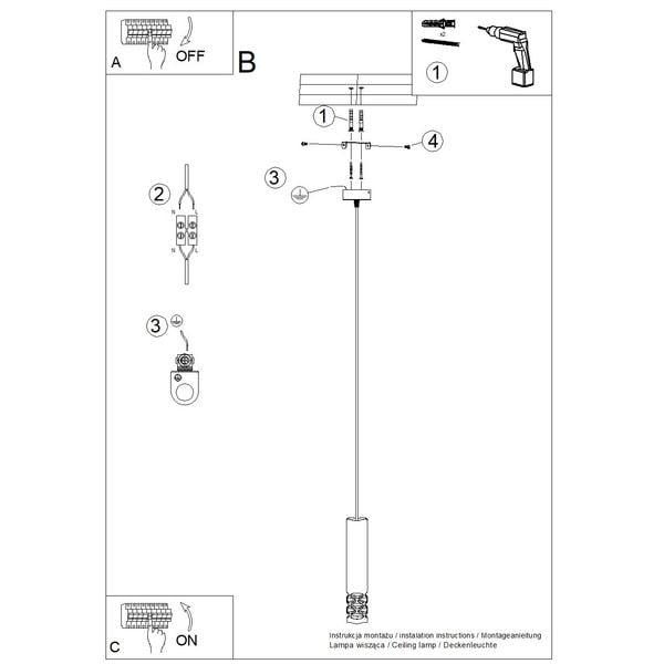 Lampa wisząca LIRO 1 biały zdjęcie 11