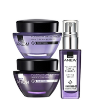 Avon Platinum Zestaw kosmetyk Serum Krem dzień noc