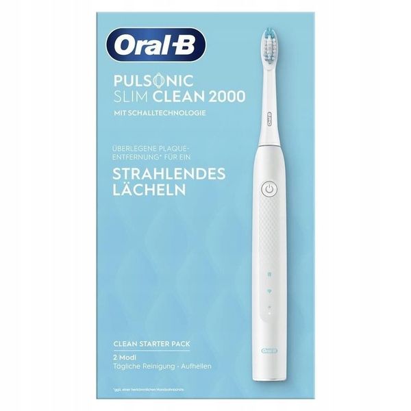 SONICZNA SZCZOTECZKA ELEKTRYCZNA DO ZĘBÓW ORAL-B PULSONIC SLIM 2000 zdjęcie 3