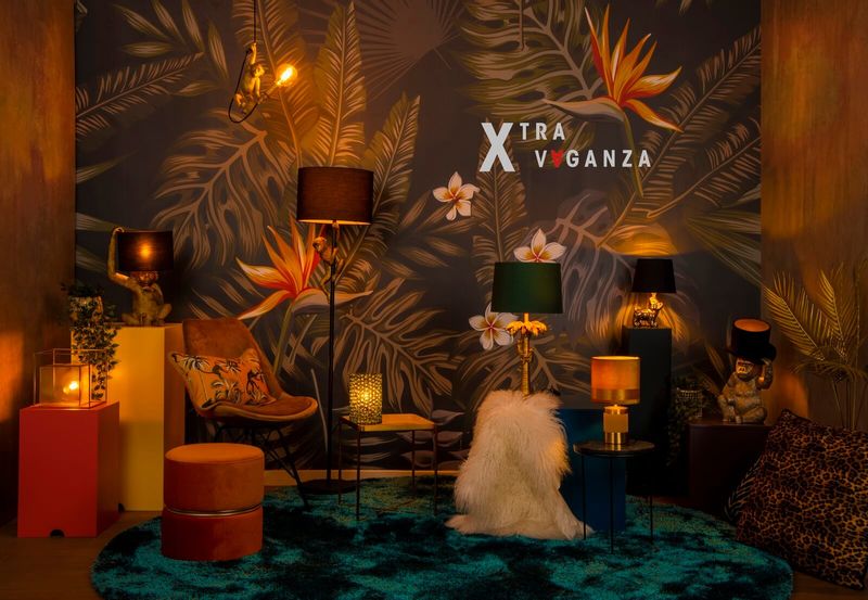 Lampka podłogowa stojąca Chimp 10702/81/30 Lucide abażur monkey czarny zdjęcie 4