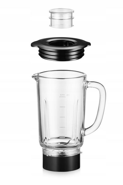 BLENDER KIELICHOWY SZKLANY DO KOKTAJLI KERCH FIT 3BIDONY 900W KRUSZY LÓD zdjęcie 12