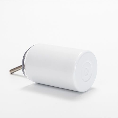 Kubeczek 100 ml ze stali nierdzewnej z pokrywką i słomką do sublimacji - biały na Arena.pl