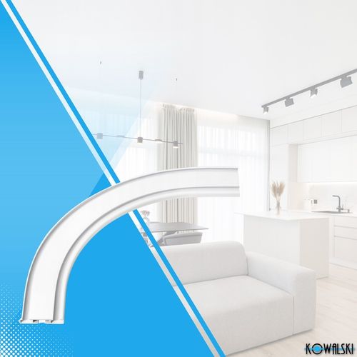 Kowalski Łuk 90°do szyny aluminiowej białej na Arena.pl