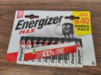 BATERIA ENERGIZER MAX AAA LR03 10+10 SZT. - EN 438314
