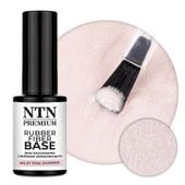 Baza kauczukowa Rubber Fiber Base wzmacniająca NTN Milky Pink Shimmer 7g
