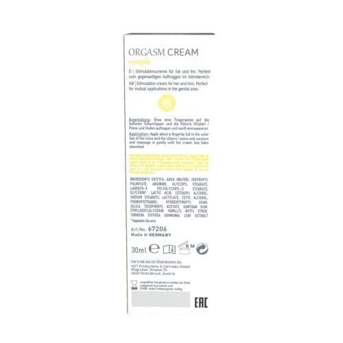 zel/sprej shiatsu orgasm cream couple 30ml. na Arena.pl