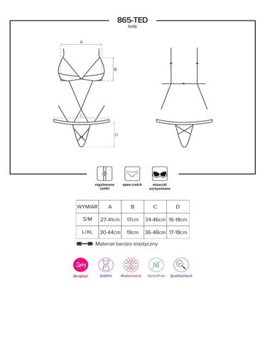 Body - Obsessive 865-TED-1 S/M na Arena.pl