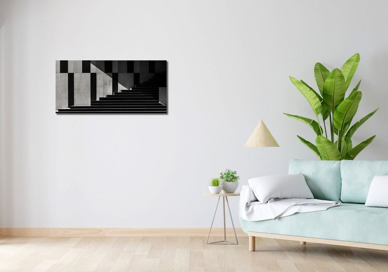 Obraz 90x40cm Geometria w Architekturze zdjęcie 2