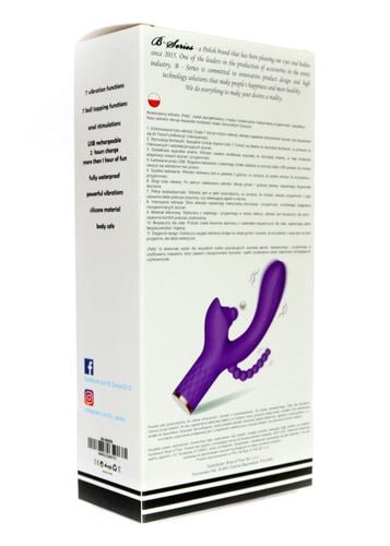 wibrator   patty, 7 vibration functions, 7 ball tapping, usb na Arena.pl