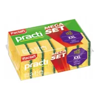 Gąbki do naczyń Mega Set Paclan Practi 6 szt