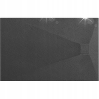Brodzik Prysznicowy Kamienny Magnum Czarny 90x120