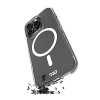 etui silikonowe puro impact clear d3o magsafe do iphone 16 pro