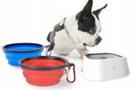 MISKA NA WODĘ PŁYWAJĄCA NIECHLAPIĄCA ANTYPOŚLIZGOWA 1,5L + TURYSTYCZNA !!!!