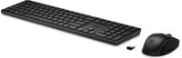 Mysz i klawiatura bezprzewodowa HP 650 USB 2.4 GHz Radiowa Biurowa Czarna