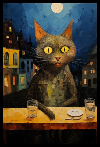 Plakat 30x45cm Nocny Obserwator na Arena.pl