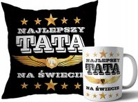 ZESTAW PODUSZKA + KUBEK NA DZIEŃ TATY PREZENT