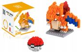 Figurka Pokemon Klocki CHARIZARD Klocki 3D Nano Zestaw BOX Pokemony Zabawka