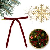 kokardki, ozdoby świąteczne 13 x 18 cm, zestaw 12 szt. - woz39