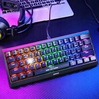 Klawiatura przewodowa Marvo Hecate 61R BK TKL 60% Mechaniczna Gaming RGB
