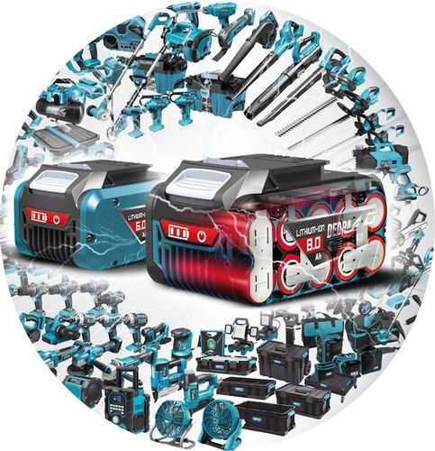 KLUCZ UDAROWY DEDRA akumulatorowy bezszczotkowy 350Nm SAS+ALL 3biegi 1,2" na Arena.pl