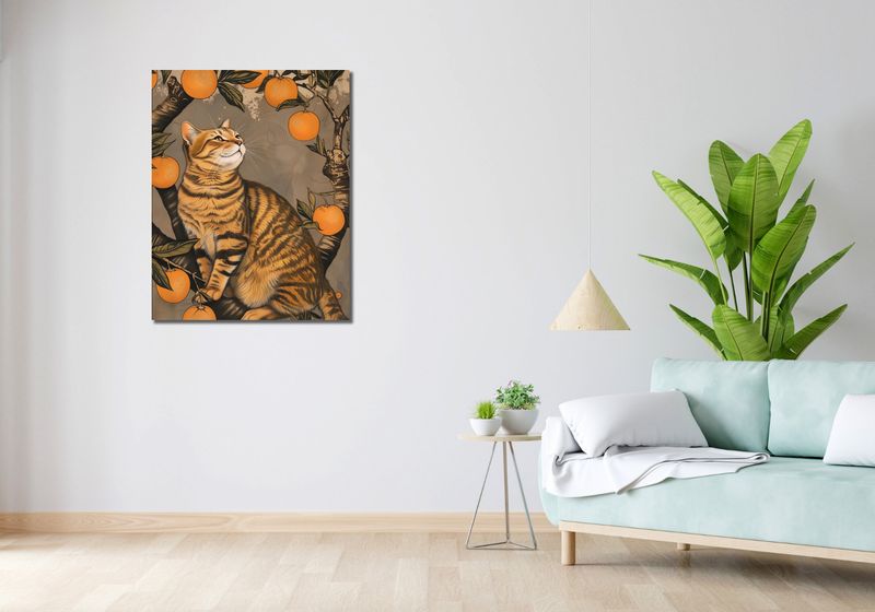 Obraz 70x90cm Gdzie z Tymi Łapami zdjęcie 2