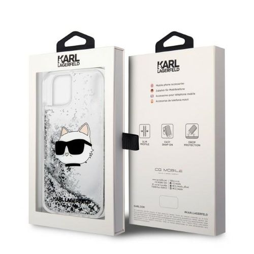 Etui Karl Lagerfeld do iPhone 15 Plus, iPhone 14 Plus, Srebrny na Arena.pl
