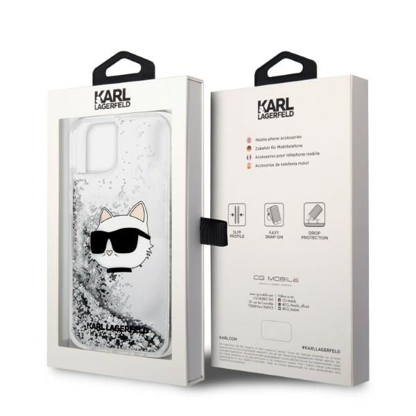 Etui Karl Lagerfeld do iPhone 15 Plus, iPhone 14 Plus, Srebrny zdjęcie 8