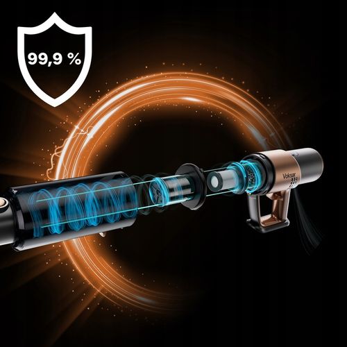 Odkurzacz Bezprzewodowy Pionowy Mopujący Myjący VOKSAR S11 PRO 5w1 LED na Arena.pl