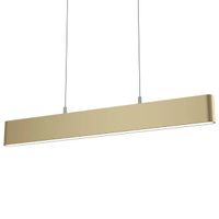 Podłużna lampa wisząca Step P010PL-L23G3K Maytoni LED 23W 3000K złota