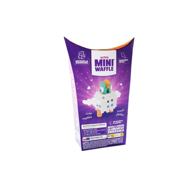 ND01_250701 *****Klocki wafle mini PocketPets Gol zdjęcie 3