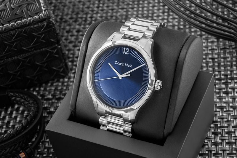 zegarek męski calvin klein iconic 25200225 + box zdjęcie 5