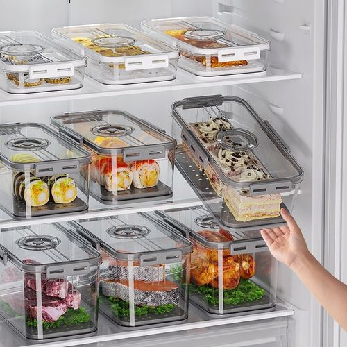 POJEMNIK NA ŻYWNOŚĆ DO LODÓWKI NA WĘDLINY SERY HERMETYCZNY Z DATOWNIKIEM na Arena.pl