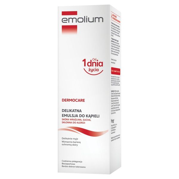 Emolium Dermocare 400 ml emulsja do kąpieli zdjęcie 6