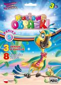 Piaskowe obrazki Pakiet 5(papuga, koń, motyl) 6452