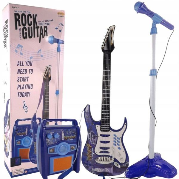 Gitara elektryczna wzmacniacz mikrofon 8010N zdjęcie 1